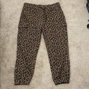 Cheetah Print Fashionnova Joggers
